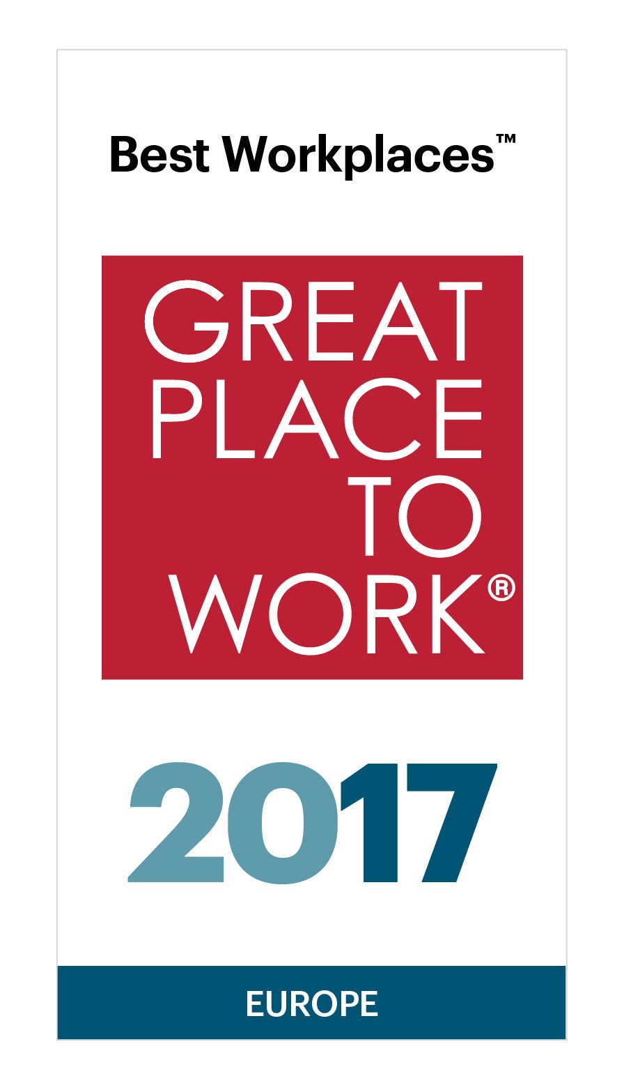 GPTW Europe 2017 Logo