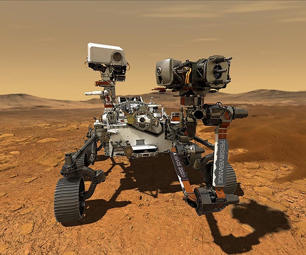 Gore’s products in the Mars Perseverance Rover.