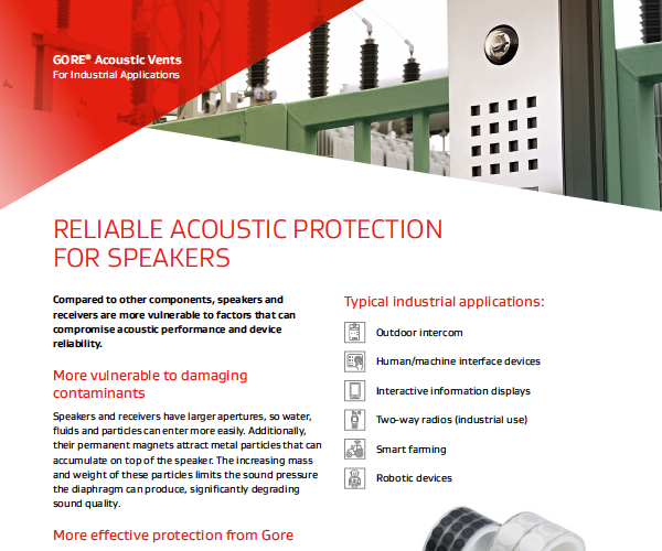 Thumbnail per protezione acustica affidabile per altoparlanti PDF