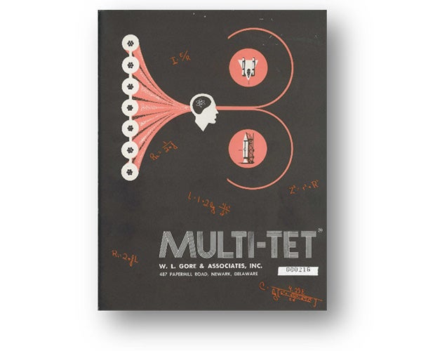 La copertina di un opuscolo MULTI-TET