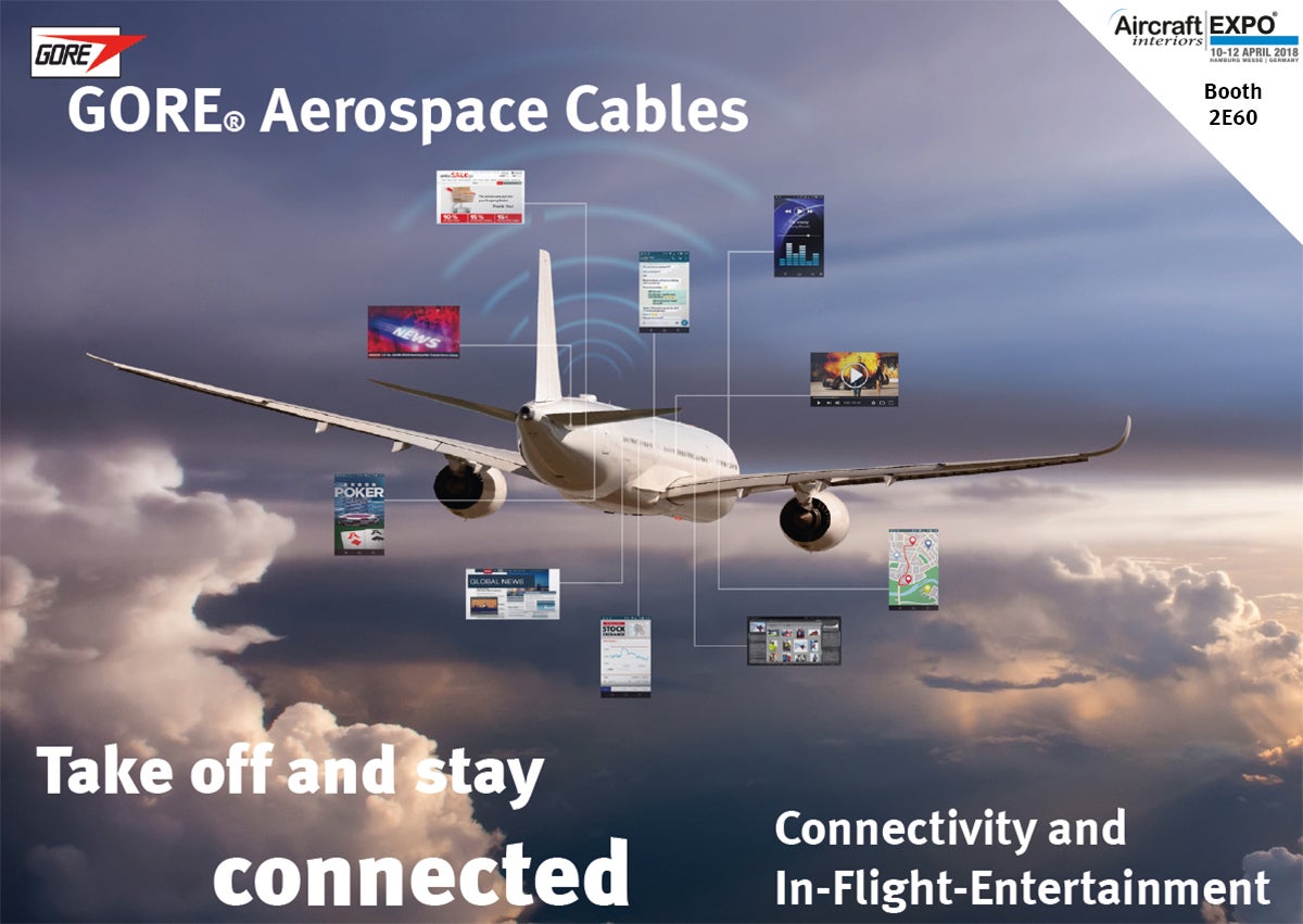 GORE Aerospace Cables - Take off and stay Connected!