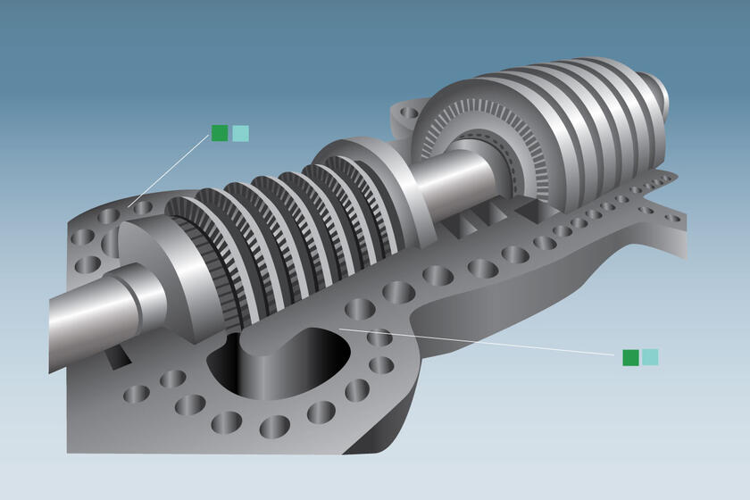 Turbina a vapore