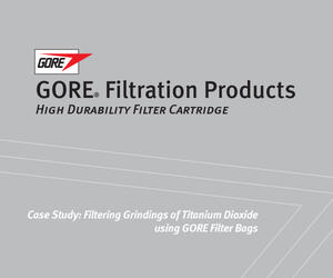 Case Study: Filtering Grindings of Titanium Dioxide using GORE Filter Bags