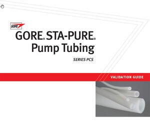 STA-PURE Pump Tubing Series PCS Validation Guide