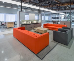 Innovation center workspace area